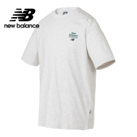 【NEW BALANCE】NB BOY系列 Running Duo插畫短袖上衣_MT41960AHH_男性_花灰色