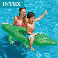 INTEX58546 Crocodile Mount Single Children's Water Inflatable Toys Swimming Swimwear Inflatable