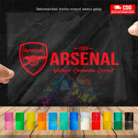 Arsenal Cutting Stiker 1886 Variasi Motor Mobil Sticker Timbul Keren Premier League The Gunners Wind