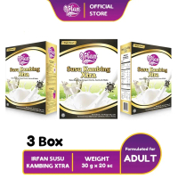 IRFAN - SUSU KAMBING XTRA (DEWASA) 2 KOTAK FREE 1