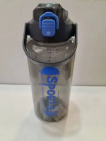 BOTOL MINUM 2391 2000ml ADA SEDOTAN BISA DITENTENG hitam