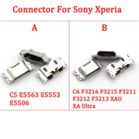 10-50pcs Micro USB Connector Jack for Sony Xperia C5 E5563 E5553 E5506 C6 F3216 F3215 F3212 F3213 XAU Charging Charger Port Dock