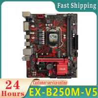 Suitable for ASUS EX-B250M-V5 desktop M.2 SATA3 SSD motherboard slot LGA 1151 DDR4 32G B250 SATA3 USB3.0 motherboard