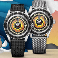 MIDO美度 官方授權 OCEAN STAR海洋之星 彩虹圈 復古特別版 潛水機械腕錶 禮物推薦 畢業禮物 40.5mm/M0268291705100