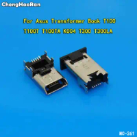 ChengHaoRan 2X Micro USB Connector Jack Port For Asus Transformer Book T100 T100T T100TA K004 T300 T300LA Charging Female Socket