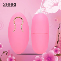 SHAKI Panties Vibrator Wireless Remote Control Vibrating Bullet Clit Stimulator Vaginal Massage Ball For Couples Adult Sex Shop