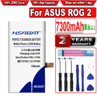 HSABAT 4600-7300mAh C11P1801 C11P1901 Battery for ASUS ROG 1 2 ROG1 ROG2 ROG Game Phone 2 Generation Battery ZS660KL I001DB