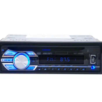 1-DIN 12V Car Radio Audio Stereo MP3 Players CD Player Support USB SD Mp3 Player AUX DVD VCD CD Player with Remote Control