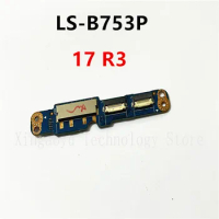 NEW Original Genuine LS-B753P DC020022F00 For Dell FOR ALIENWARE 17 R3 Power Button With Cable Test Perfect Fast delivery