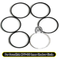 Mod Inner Shadow Ring For Casio Swordfish MDV-107 MDV-106 107 Plastic Chapter Ring Dial Scale Ring S