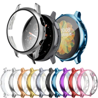 Case For Samsung galaxy watch active 2/1 44mm 42mm cover smartwatch bumper Accessories Protector Full coverage Screen Protection