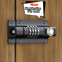 New Password Bolt Lock Door Lock Re-coded Combination Deadbolt Cam Lock Password Mechanical Lock Digital Drawer Zinc Alloy Lock