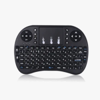 Handheld i8 Mini Wireless Battery Keyboard 2.4GHz English Language Air Mouse With Touchpad for Laptop Android TV Box PC