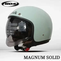 HELM MDS MAGNUM || MDS RETRO || MDS BOGO XL SAGE GREEN