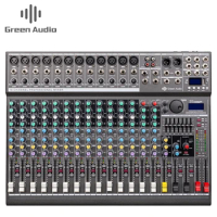 Factory Best Selling 16 Channel Dj Professional Audio Digital Mixer Mixing Console