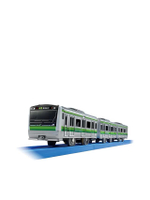 ของเล่นรถไฟ Yokohama Line Your Town Hero Series E233 สีเขียว/ขาว