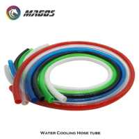 1M Soft Hose 9.5mm 12.7mm PVC Soft Tube Pipe Transperant ID10/13MM Tube Blue White Black Red For PC water cooling