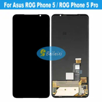 For Asus ROG Phone 5 ZS673KS ASUS_I005DB LCD Display Touch Screen Digitizer Assembly For Asus ROG Phone 5 Pro I005DA I005DB