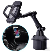 For IPhone Huawei Samsung Universal Car Cup Holder Cellphone Mount Stand for Mobile Cell Phones Adjustable Phone