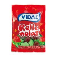 即期品【西班牙VIDAL維多寶】草莓風味軟糖(90gX3包 西班牙軟糖 VIDAL軟糖 維多寶軟糖 水果軟糖 草莓軟糖)