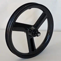 12inch bike Full carbon 3-spoke wheel,For kid balance bike carbon tri spoke wheel,children balance bicycle wheel