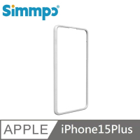 Simmpo 環保對位框 (白色) - 可重複使用 適用 iPhone 15 Plus