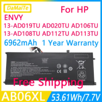 AB06XL Laptop Battery For HP ENVY 13-AD019TU 13-AD020TU 13-AD106TU 13-AD108TU AD112TU TPN-I128 HSTNN-DB8C 921408-2C1 921438-855
