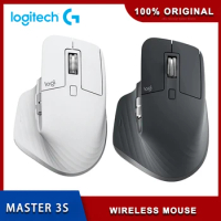 Logitech MX Master 3S / MX Master 3 Wireless Mouse 8000 DPI Auto-Shift Scroll Wheel Wireless Bluetooth Mouse Office Mice