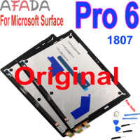 Original LCD For Microsoft Surface Pro 5 1796 Pro 6 1807 LCD Display Touch Digitizer Assembly For Surface pro5 Pro6 LP123WQ1 Lcd