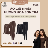 PIER N°5][MUA ÁO TẶNG QUẦN] BỘ GIỮ NHIỆT TÀNG HÌNH 3 IN 1 PIER N°5 -  CÔNG NGHỆ TĂNG NHIỆT 5ºC - CHỐ