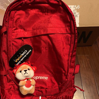 แบรนด์ไทด์ Supreme 19SS 46TH Backpack กระเป๋าเดินทางกระเป๋าเป้นักเรียนกีฬาชายหญิง 2023