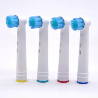 4PCS EB28-P Replacement Toothbrush Heads Fit For oral B( Floss Action/ 3D Pro White /Standing Cleaning etc)