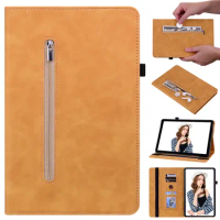 Folio Cover Case for Samsung Galaxy Tab A 10.5 2019 SM-T510 T515 Funda For Galaxy Tab A 2019 10.1" zipper wallet capa Kids