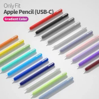 for Apple Pencil USB C Silicone Protective Cover for IPad Air Ipad Mini Ipad Pro12.9 Tablet Pen Case Type-C Pen cil Anti-fall