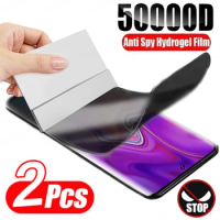 2Pcs Anti Spy Hydrogel Film Screen Protector For Samsung Galaxy S21 S23 S20 S22 S20 Ultra FE S23 Plus Note 9 10 20 Ultra Privacy