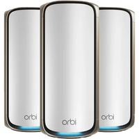 NETGEAR Orbit 970 High Performance Quad Band Mesh Mesh Network WiFi7 Wireless Router BE27000