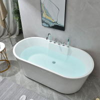 獨立式無縫對接彩色家用亞克力浴缸成人浴盆多色泡澡保溫浴缸