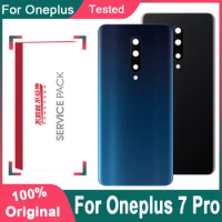 100% Original Back Housing Replacement For Oneplus 7 Pro Back Cover Battery Glass For One Plus 7 Pro Rear Cover With Logo