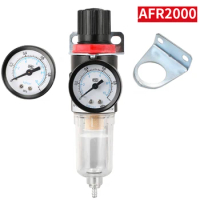 AFR-2000 Pneumatic Filter Regulator Air Treatment Unit Pressure Switches Gauge AFR2000