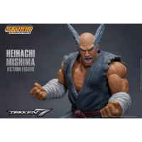 In Stock 100% Original Storm Toys HEIHACHI MISHIMA 1/12 TEKKEN 7 COLLECTIBLES Game Character Model Movable Doll Art Collection