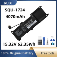RUIXI Original SQU-1724 SQU-1723 Laptop Battery For AORUS 15-XA 15-WA 15-W9 15-SA 15-X9 For GIGABYTE THUNDEROBOT 911 Quanta