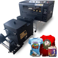 30Cm Dtf Printer A3 Dtf Direct To Film Printer Machine Dual F1080 Xp600 Print Head Dtf Transfer Tshirt Printer