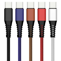 3FT USB Type C Cable type-c Fast Charging Data Cable USB Charger for Samsung Galaxy Note8 Xiaomi Mi5 Oneplus 3 2 Google Nexus 5X