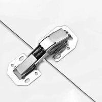Premium 90 Degree Cabinet Hinge with Soft Close Function and Screws - Easy Installation Cupboard Hydraulic Hinges for Door
