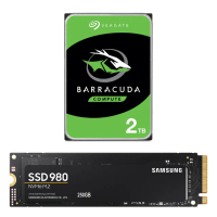 【SAMSUNG 三星】搭 2TB HDD ★ 980 250GB M.2 2280 PCIe 3.0 ssd固態硬碟(MZ-V8V250BW)