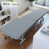 191 折疊床 簡易硬板木板床板式單人家用午休床辦公室 午睡床