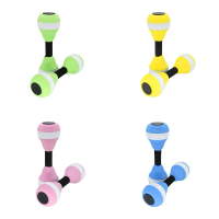 2x Dumbbell Buih EVA / Barbel EVA untuk Senaman Air, Latihan Berenang dan Kecergasan