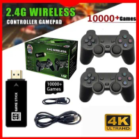 TV Game Stick Retro High Definition 10000+ Games Large Memory Unlimited Gamepads HDMI-compatible Games Console
