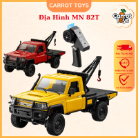 MN-82T Xe RC Crawler 4WD Tỉ Lệ 1/12 Tời Kéo Điều Khiển Servo Pin 7.4V Đèn LED Siêu Sáng Vua Địa Hình