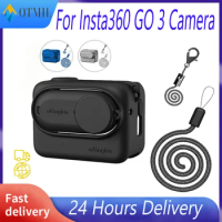 AMAGISN Insta360 GO 3 Silicone Body Cover Protective Case Safty Gear For Insta360 GO 3 Camera Action Pod Non-original Accessory
